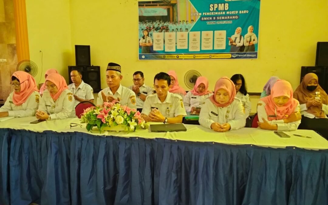 PENGARAHAN KEPALA SEKOLAH & PEMBAGIAN E-IJAZAH UNTUK SISWA LULUSAN SMK Negeri 9 Semarang