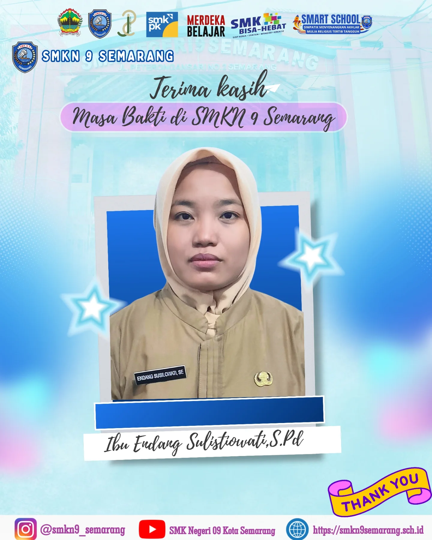 Pindah Tugas 𝗜𝗯𝘂 𝗘𝗻𝗱𝗮𝗻𝗴 𝗦𝘂𝗹𝗶𝘀𝘁𝗶𝗼𝘄𝗮𝘁𝗶, 𝗦.𝗣𝗱