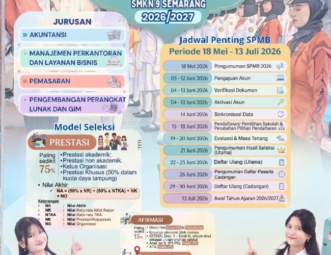 SPMB 2026 SMKN 9 Semarang